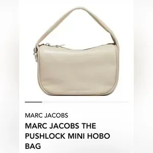 Marc Jacobs | Bags | Marc Jacobs The Pushlock Mini Hobo